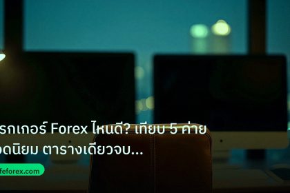 broker | โบรกเกอร์ Forex ไหนดี? เทียบ 5 ค่ายยอดนิยม ตารางเดียวจบ 2026