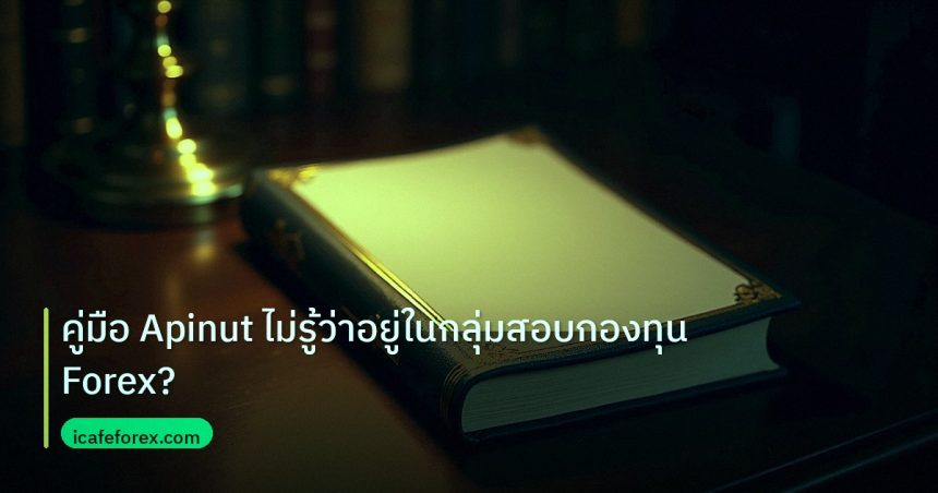scb_manual | คู่มือ Apinut ไม่รู้ว่าอยู่ในกลุ่มสอบกองทุน Forex?