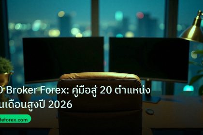 broker | BD Broker Forex: คู่มือสู่ 20 ตำแหน่งเงินเดือนสูงปี 2026