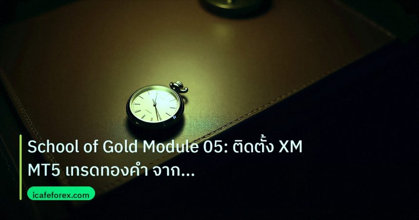trading | School of Gold Module 05: ติดตั้ง XM MT5 เทรดทองคำ จาก Demo