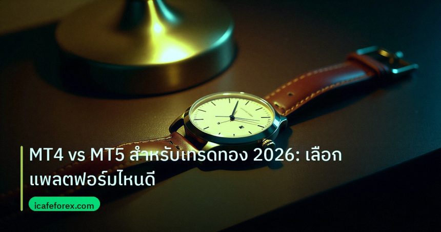trading | MT4 vs MT5 สำหรับเทรดทอง 2026: เลือกแพลตฟอร์มไหนดี