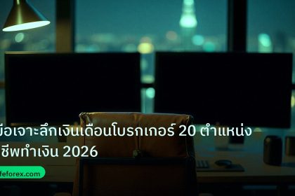 broker | คู่มือเจาะลึกเงินเดือนโบรกเกอร์ 20 ตำแหน่งอาชีพทำเงิน 2026