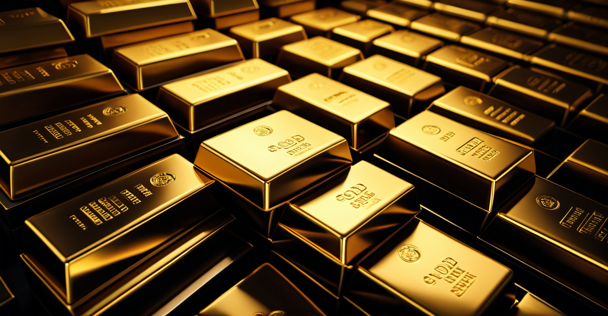 gold bars vault